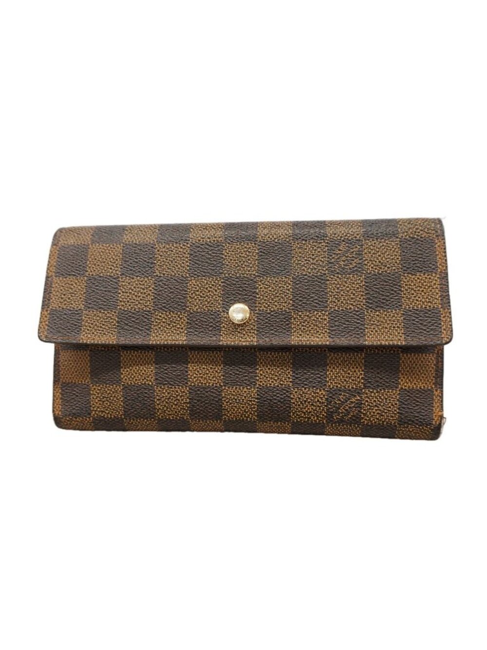 Louis Vuitton Trifold Wallet Damier Portefeuille International Ebene